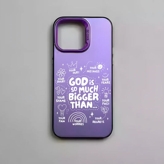 GOD IS SO MUCH BIGGER THAN... | PHONE CASE