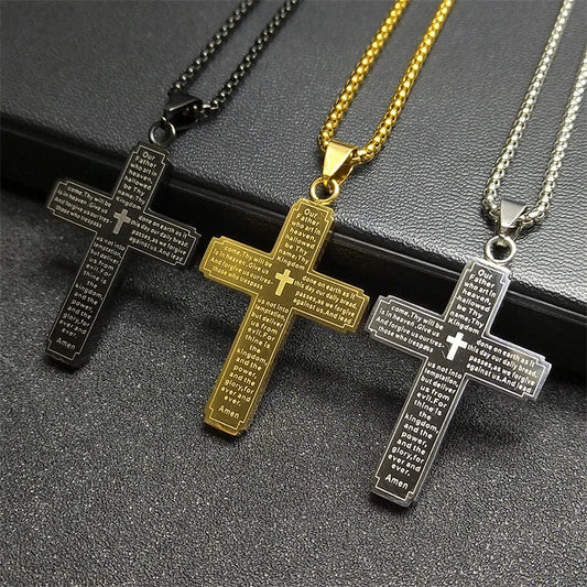 PRAYER CROSS | NECKLACE